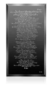 Victor Hugo Love Letter Hand Engraved Mirror | Slinging Ink