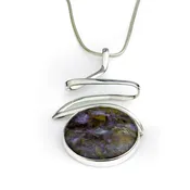 Charoite Vortex Pendant-Large