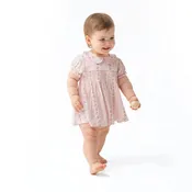 Angel Dear Antoinette Stripe - Smocked Dress Set