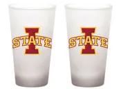 Iowa State 16oz Frosted Pint Glass