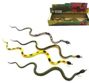 28 inch Rubber Snake, Each - Assorted Colors