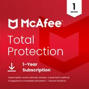 McAfee Total Protection - 1 Device