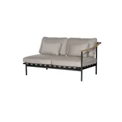 Barlow Tyrie Around Deep Seating Double Module - Teak (R) Arm