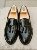 Black Tassel Loafer by Alden