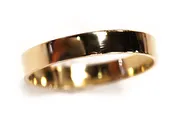 3mm Yellow Gold Toe Ring