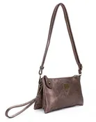 Ella Bronze | Crossbody Bag + Wristlet