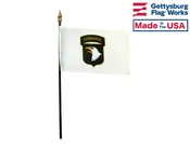101st Airborne Stick Flag - 4x6"