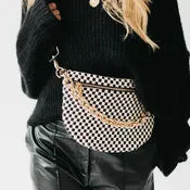 Bold Metal Chain Shoulder Strap