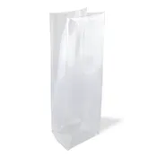 12-16oz Clear Side Gusset Bag No valve, no zipper, no window