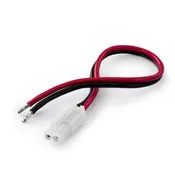 1x2-Pin Molex Mini-Fit Plus to Pig Tail Power Wire Adapter – 6" or 48"