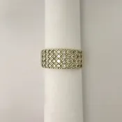 Ladies WG Band with Diamonds