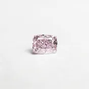 0.30ct 4.43x3.39x2.27mm GIA SI2 Fancy Intense Purple-Pink Cushion Brilliant 🇨🇦 24164-01