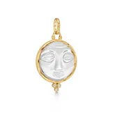 25MM MOONFACE CELESTIAL  PENDANT