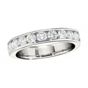 10-Stone Diamond Anniversary Band 0.76CT