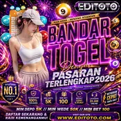 EDITOTO: Bandar Togel Resmi dengan Pasaran Terlengkap 2026