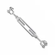 316 Stainless Steel Jaw/Jaw Turnbuckles - Metric Thread (Sold in Packs)