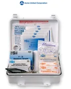 Acme First Aid Kit, 25 person kit, weatherproof