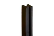 102 Inch Dark Brown 5 x 5 Inch Line Post for Simulated Stone Vinyl Fence Systems