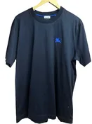 Burberry Navy Equestrian Knight 100% Cotton Size XL Men's Tops
