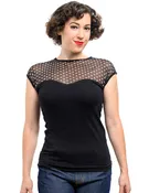 Brandy Top in Black