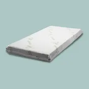 3" Inch Organic Latex Mattress Topper Pad [GOLS Certified] - No Zipper