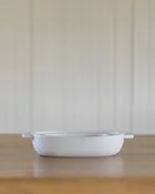 White Baking Dish