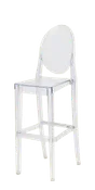 Clear Ghost Barstools — El Fieston Party Rentals