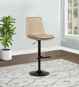2027 Adjustable Bar Chair Tan / Black