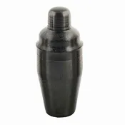 18 oz Cocktail Shaker - 3 Piece Set - Black