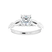 14K Diamond California Classic Engagement Ring