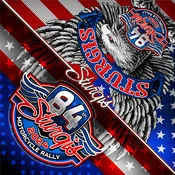 2024 Sturgis Motorcycle Rally Rally Logo Bandana SPA2444