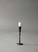 Boule iron candle holder, small