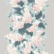 Bar Harbor Unpasted Wallpaper - Oyster Gray