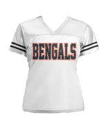 Bengals Glitter Women's Football Jersey, Cincinnati Bling Shirt
