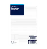 A5 Filofax Organizer and CLIPBOOK Re-fills (white paper)