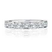 14KT WHITE GOLD DIAMOND BAND 1.35CT