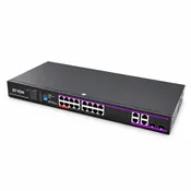 16 Port Gigabit PoE++ Switch with 4 x 90W Ports, 2 Gigabit Uplinks and 2 SFP Combo Ports