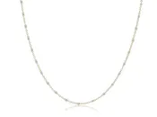15" Choker Simplicity Chain Gold Pearl 2mm