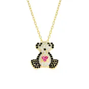 925 Sterling Silver Teddy Bear Necklaces & Pendants