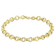 10K Yellow Gold Rolo Chain Bracelet