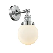 Innovations LED Wall Sconce in Polished Chrome from the Franklin Restoration collection - 203SW-PC-G201-6-LED
