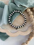 10mm Stretchy Navajo Pearl Bracelet