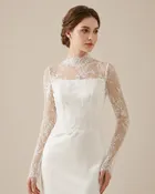 Bohemian Floral Lace Bridal Topper | Sira D’ Pion |