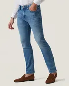 34 HERITAGE Charisma Relaxed Straight Jeans in Mid Brushed Org