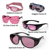 Alexandrite Laser Safety Glasses – Polycarbonate | 755 nm Protection