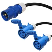316P6 to 2x 316C6 Splitter Power Cords