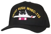 US Coast Guard Custom Ship Cap with Ribbons