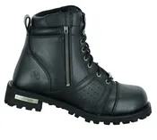 Aviator 6 Men’s Leather Motorcycle Boots