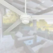 72" Troposair Tornado Large Outdoor Ceiling Fan - Pure White