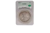 1881 S Morgan Dollar 1 Silver MS63